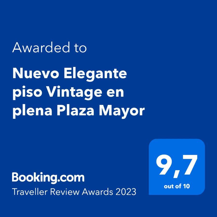 Nuevo Elegante Piso Vintage En Plena Plaza Mayor Madrid Kültér fotó